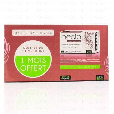 SANTÉ VERTE Inecla beauté des cheveux Coffret de 3 mois dont 1 mois offert