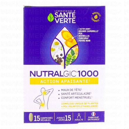 SANTÉ VERTE Nutralgic (15 comprimés)