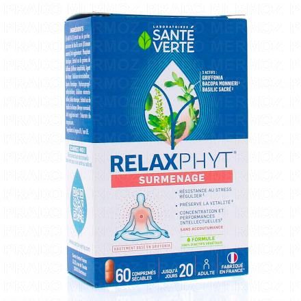 SANTÉ VERTE RelaxPhyt surmenage 60 comprimés