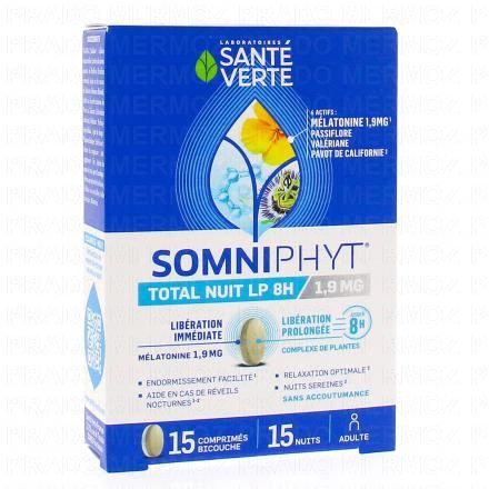 SANTÉ VERTE Somniphyt total nuit lp 1.9mg 15 comprimés