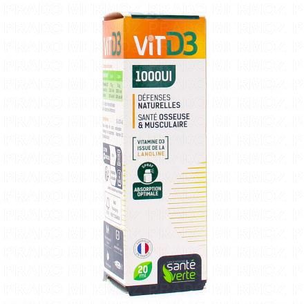 SANTE VERTE Vitamine D3 1000UI 20ml