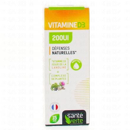 SANTÉ VERTE Vitamine D3 200UI 15ml