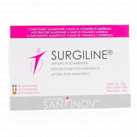 SANTIOV Surgiline - Apports Post Bariatrie en Vitamines et Minéraux x60 comprimés 2