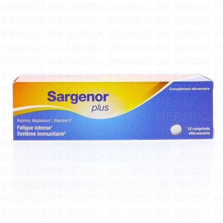 SARGENOR Plus x14 comprimés effervescents