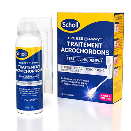 SCHOLL Freeze Away - Traitement Acrochordons 80ml