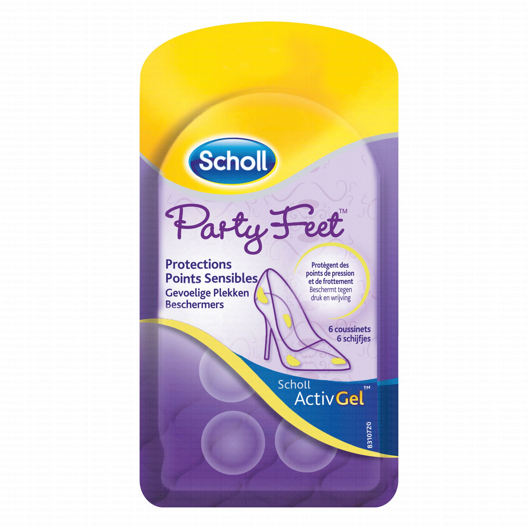 SCHOLL Coussinet Gel Activ à l'avant-pied