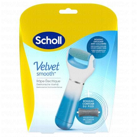 SCHOLL Velvet Smooth express pedi râpe électrique anti-callosités