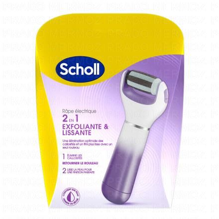 SCHOLL Velvet Smooth express pedi râpe électrique anti-callosités