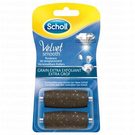 SCHOLL Velvet Smooth express pedi rouleaux extra-exfoliants