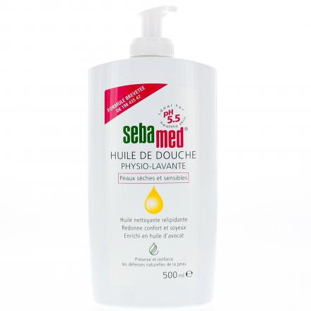 SEBAMED Huile de douche physio-lavante flacon pompe 500 ml