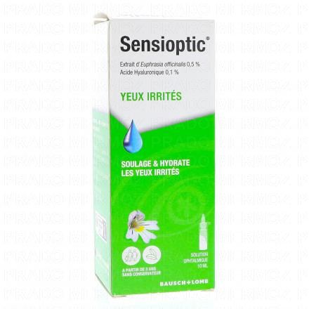 SENSIOPTIC - Solution ophtalmique flacon 10ml BAUSCH & LOMB 2