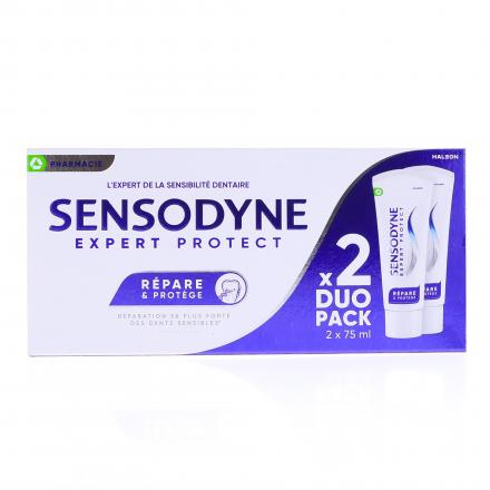 SENSODYNE Dentifrice Expert Protect Répare & Protège (lot de 2 x 75ml)