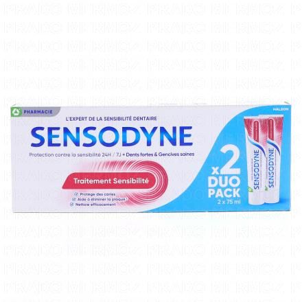 Dentifrice traitement sensibilité boîte de 2 tubes 75ml 2