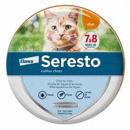 SERESTO Collier chat anti-tiques et puces x1