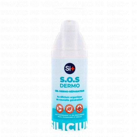 SI+ Gel de Silicium peau flacon pompe 75 ml 2