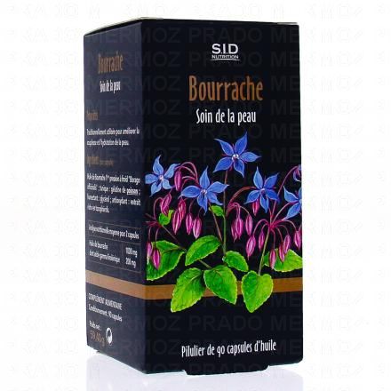 SID Bourrache Soin de la peau 90 gélules