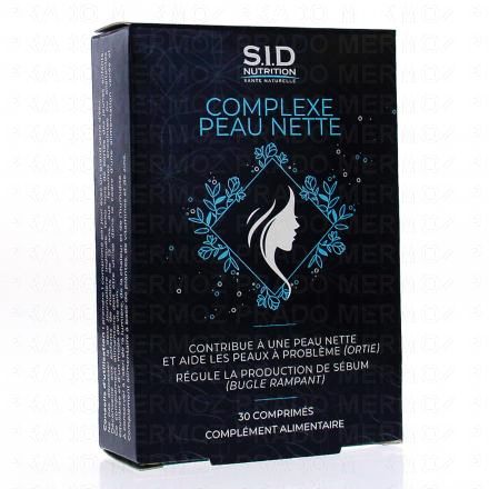 SID Complexe Peau Nette 30 comprimés