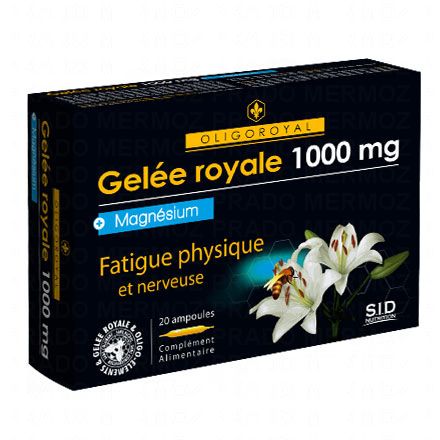 SID NUTRITION Oligoroyal gelée royale 1000mg - magnésium