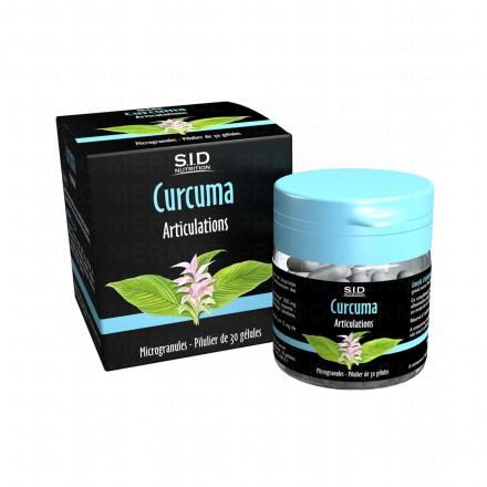 SID NUTRITION Phytoclassics Curcuma boîte de 30 gélules