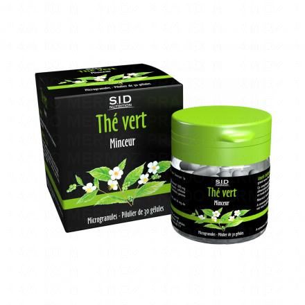 SID NUTRITION Phytoclassics Thé vert boîte de 30 gélules