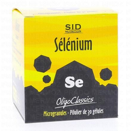 SID NUTRITION Phytoclassics Sélénium boîte de 30 gélules