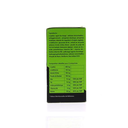 SID NUTRITION PreventLife ComplexeCheveux boîte de 180 comprimés