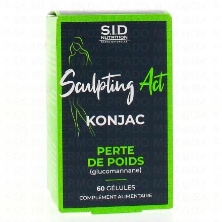 SID NUTRITION SculptingAct konjac perte de poids boîte de 60 gélules