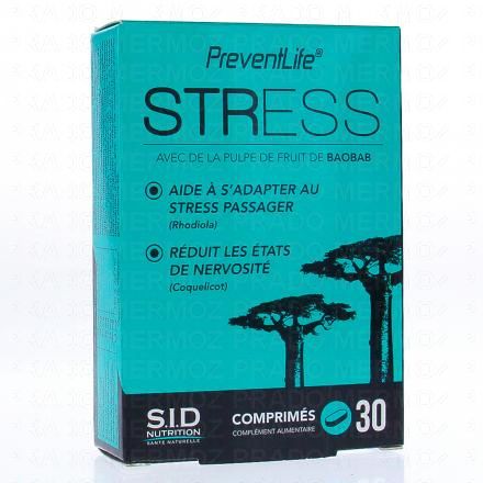 SID PreventLife Stress 30 comprimés