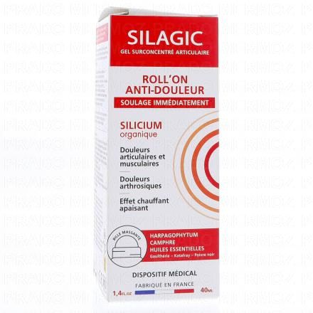 SILAGIC Gel Surconcentré articulaire roll on 40ml
