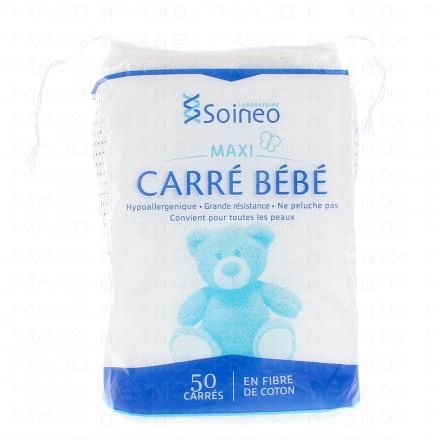 COTONET COTON MAXI CARRÉS BÉBÉ parapharmacie maroc