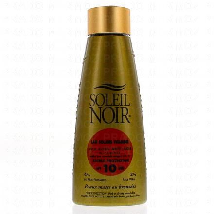 SOLEIL NOIR Lait solaire vitaminé SPF10 Flacon 150ml 4