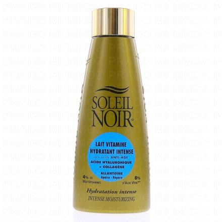 SOLEIL NOIR Lait vitaminé hydratant intense Flacon 150ml 2