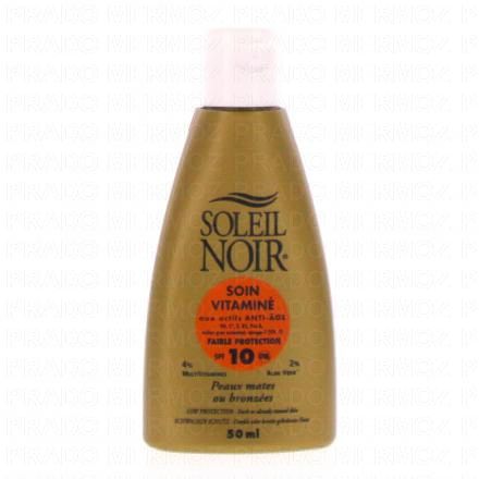 SOLEIL NOIR Soin vitaminé SPF 10 Flacon 50ml flacon 50ml