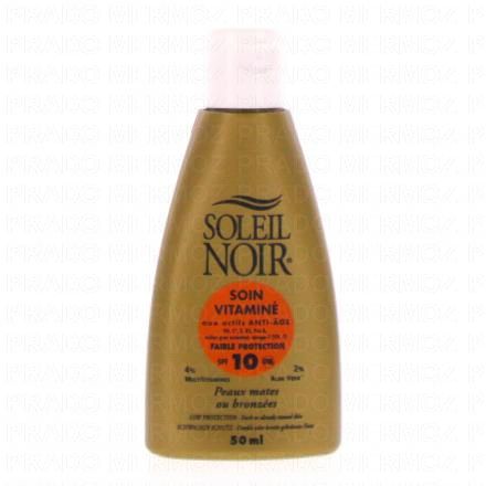 SOLEIL NOIR Soin vitaminé SPF 10 Flacon 50ml