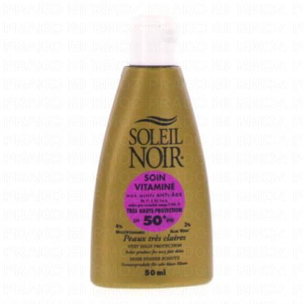 SOLEIL NOIR Soin vitamine SPF-50 flacon 50ml 2