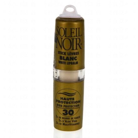 SOLEIL NOIR Stick lèvres blanc SPF30 stick 4g