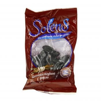 Gommes à la réglisse bateau sachet de 100g 3