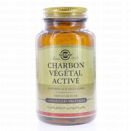 Charbon Végétal Activé 100 gélules végétales 6