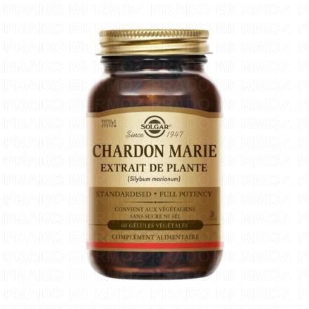 SOLGAR Chardon Marie 60 gélules