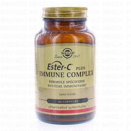 SOLGAR Ester-C Plus Immune Complex x60 capsules