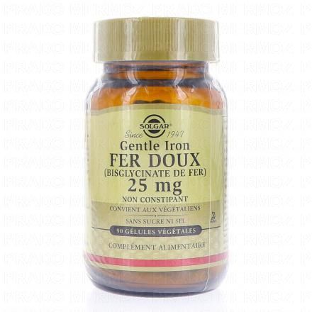 Gentle iron fer doux 90 gélules 7