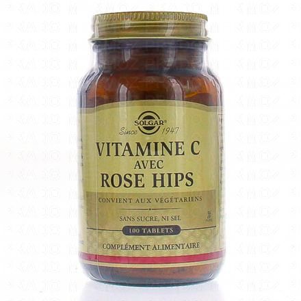 VItamine C 500 avec rose hips x100 comprimés 4