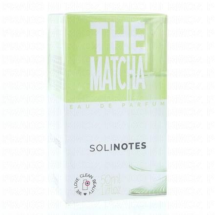 SOLINOTES Eau de Parfum Thé Matcha flacon 50ml