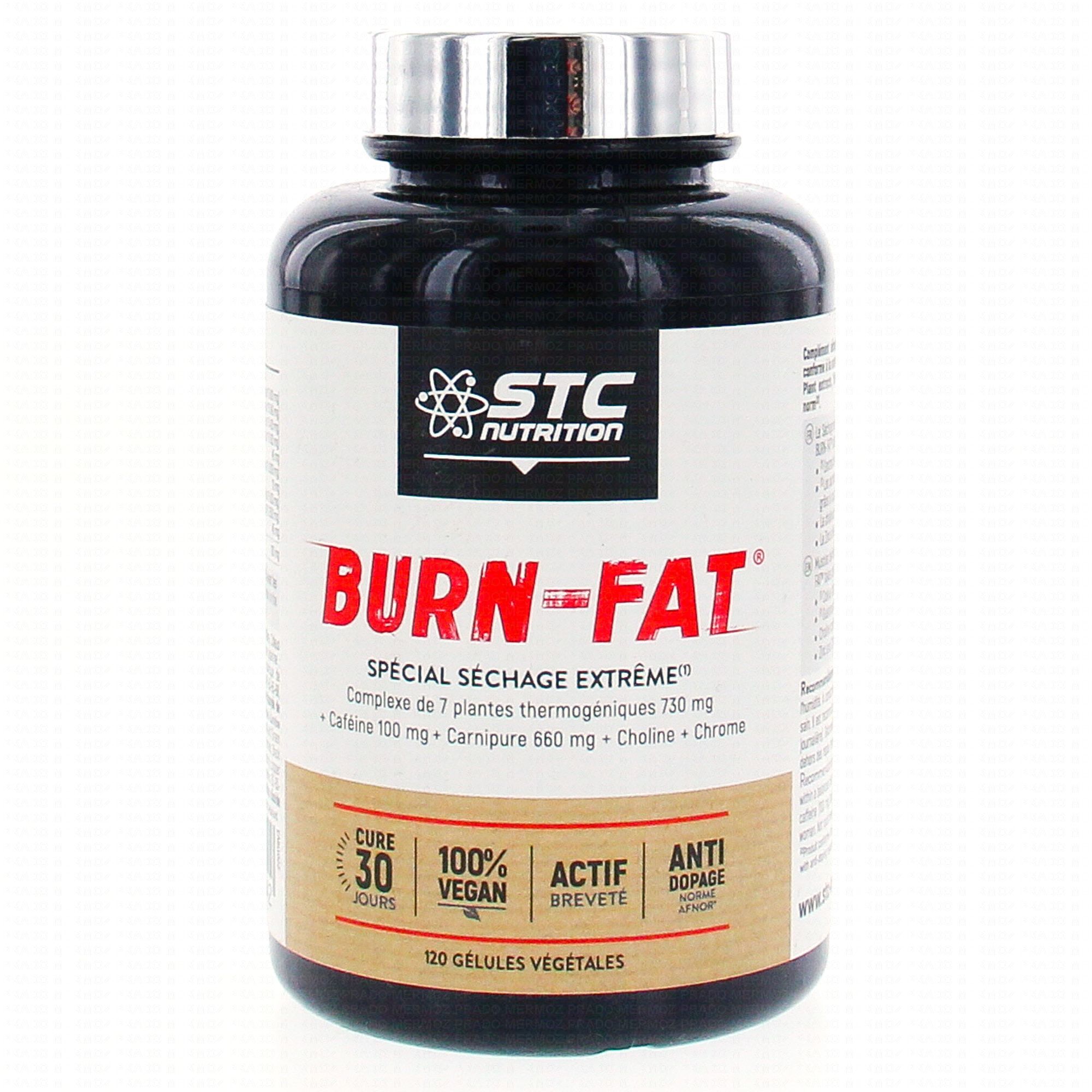STC NUTRITION Burn fat 120 gélules Parapharmacie en ligne Prado Mermoz