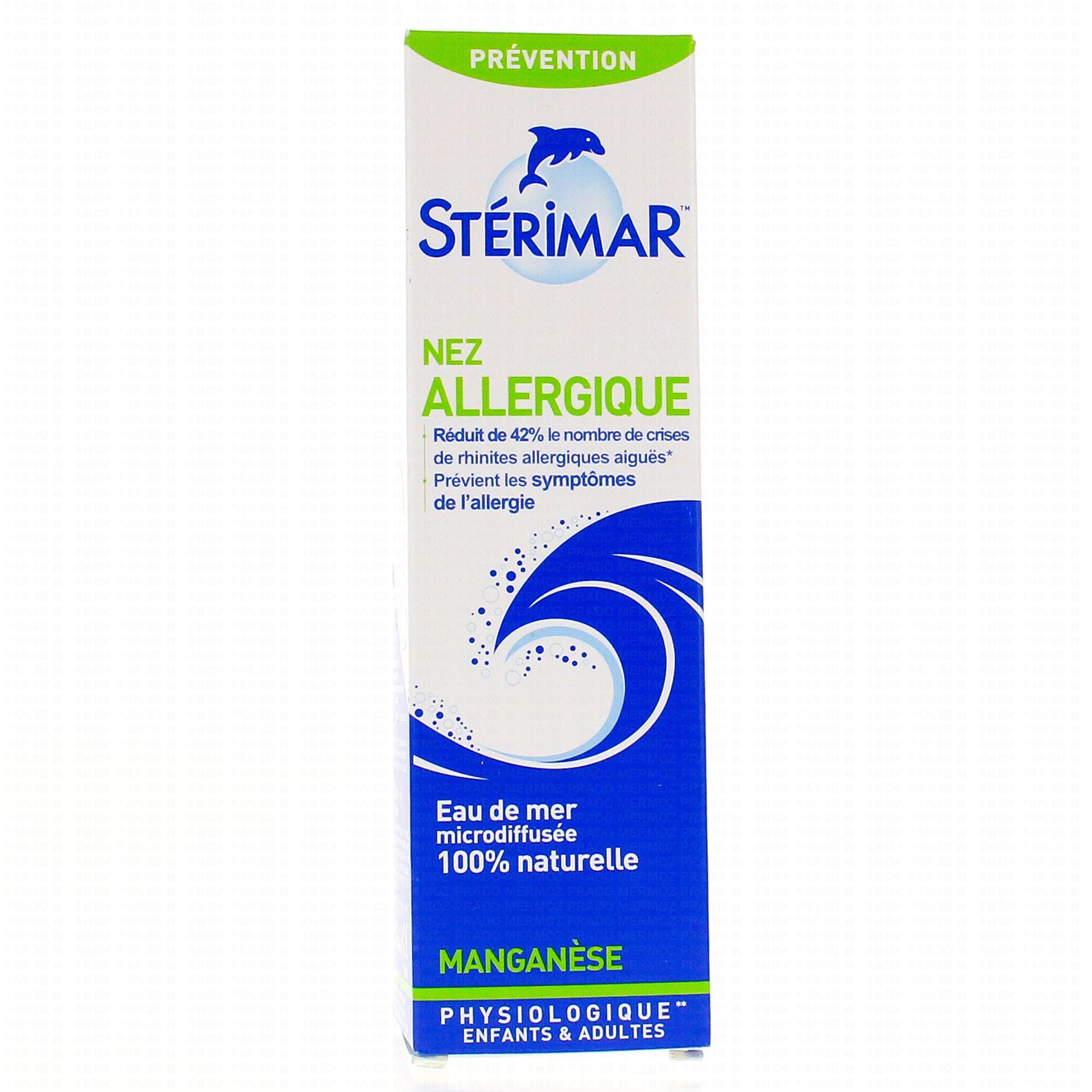 STÉRIMAR prévention nez allergique flacon 100ml - Parapharmacie Prado Mermoz