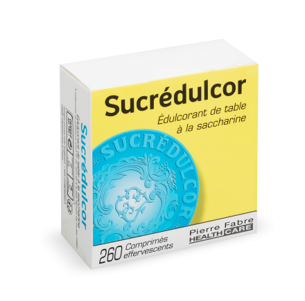 SUCREDULCOR Edulcorant à la saccharine (boîte de 260 comprimés)