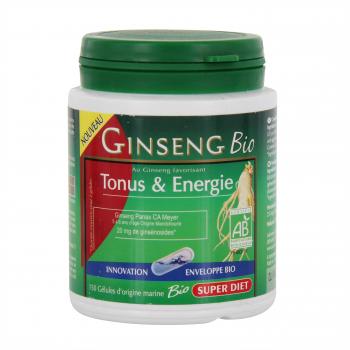 SUPERDIET Ginseng bio pilulier 150 gélules