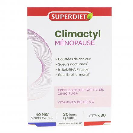 SUPERDIET Climactyl M&eacute;nopause 30 g&eacute;lules