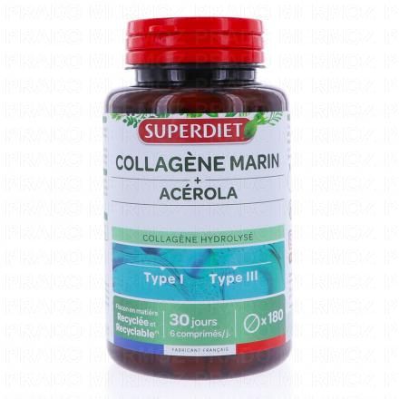 SUPERDIET Collagène Marin & Acérola x180Comprimés