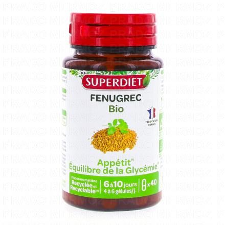 SUPERDIET Fenugrec x40 gélules